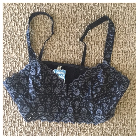 Free People Ezra Bralette.  NWT. - Picture 7 of 8